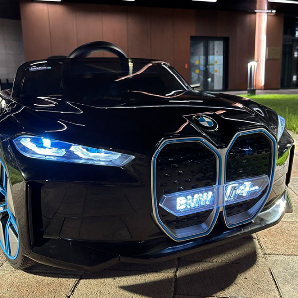 Электромобиль BMW i4 Lean Cars JE1009/2 Черный 3+ | 30 кг | 8 км/ч photo 6