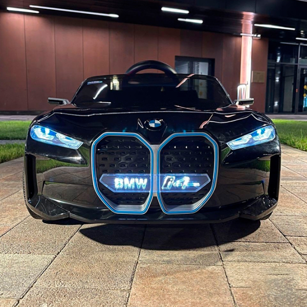 Электромобиль BMW i4 Lean Cars JE1009/2 Черный 3+ | 30 кг | 8 км/ч photo 7