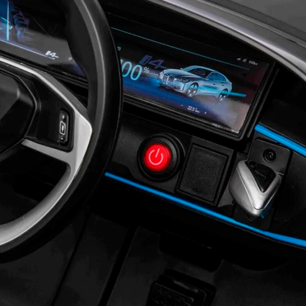 Электромобиль BMW i4 Lean Cars JE1009/2 Черный 3+ | 30 кг | 8 км/ч photo 9