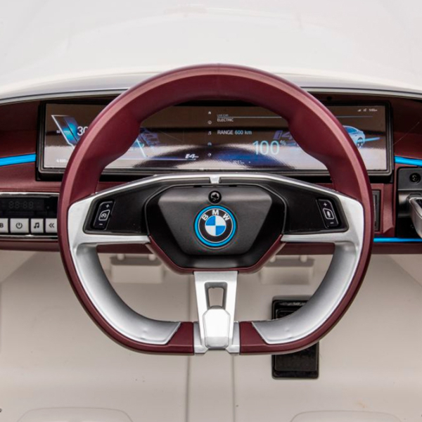 Электромобиль BMW i4 Lean Cars JE1009/1 Белый 3+ | 30 кг | 8 км/ч photo 4