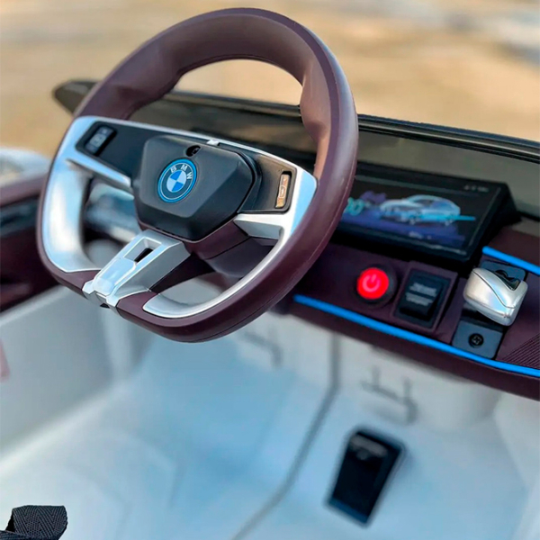 Электромобиль BMW i4 Lean Cars JE1009/1 Белый 3+ | 30 кг | 8 км/ч photo 10