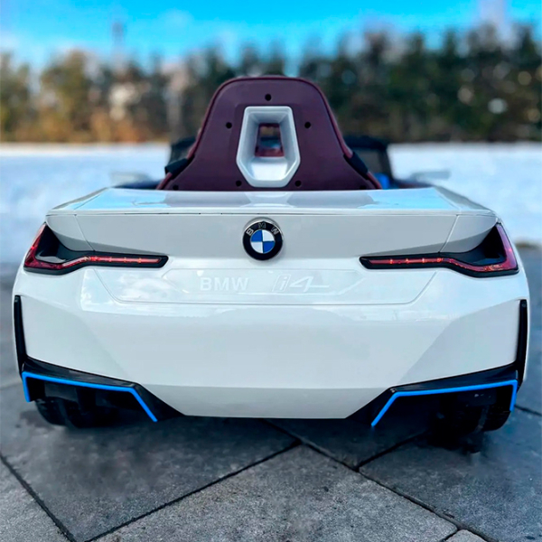 Электромобиль BMW i4 Lean Cars JE1009/1 Белый 3+ | 30 кг | 8 км/ч photo 11