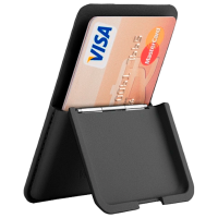 Suport pentru telefon WIWU Wallet Mag Black 