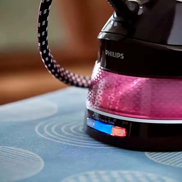 Fier de călcat Philips GC7842/40 Purple 2400 W, 120 g/min, 1.5 l, SteamGlide photo 3