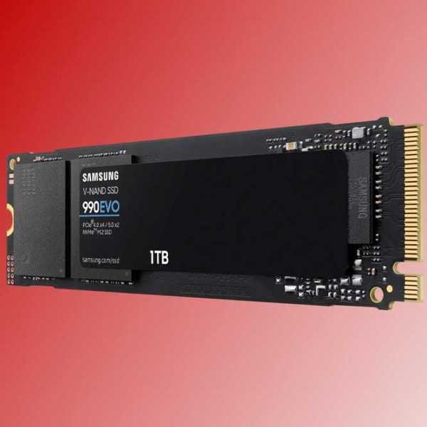 SSD Samsung 990 EVO M.2 NVMe 1 ТБ Скорость чтения: 5000 Мб/с,
Скорость записи: 4200 Мб/с photo 5
