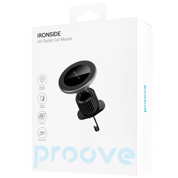 Suport pentru telefon Proove Ironside Magnetic Air Black  photo 3