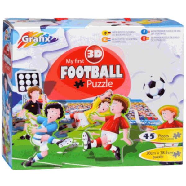 Puzzle Grafix Football (RG9538) Numărul de piese: 45, Vârsta recomandată: 3+ photo 3