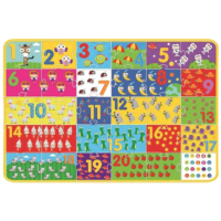 Puzzle Grafix Giant Number Activity (RG7835) Numărul de piese: 30, Vârsta recomandată: 3+