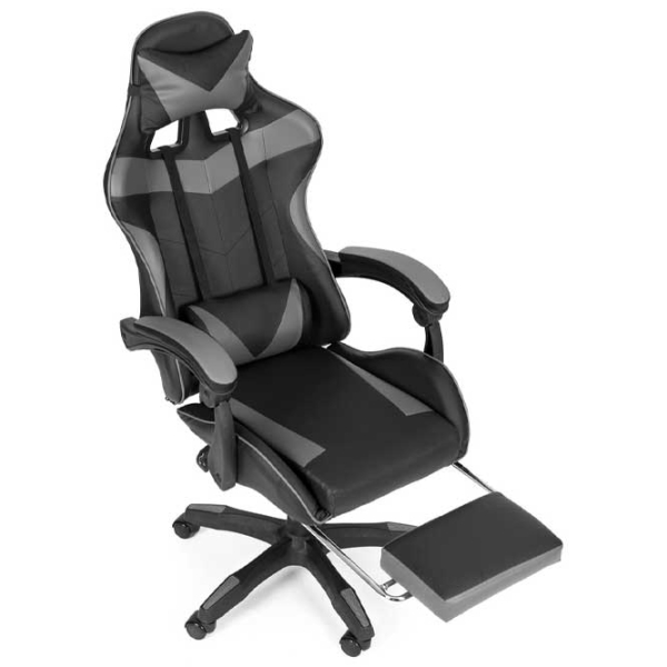 Scaun Gaming Modern Home VGC-7G-2 5728543 Gray Black  photo 2