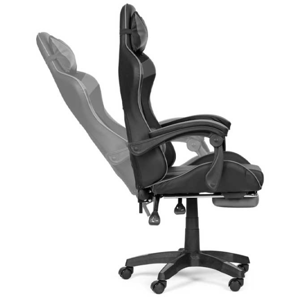 Scaun Gaming Modern Home VGC-7G-2 5728543 Gray Black  photo 4