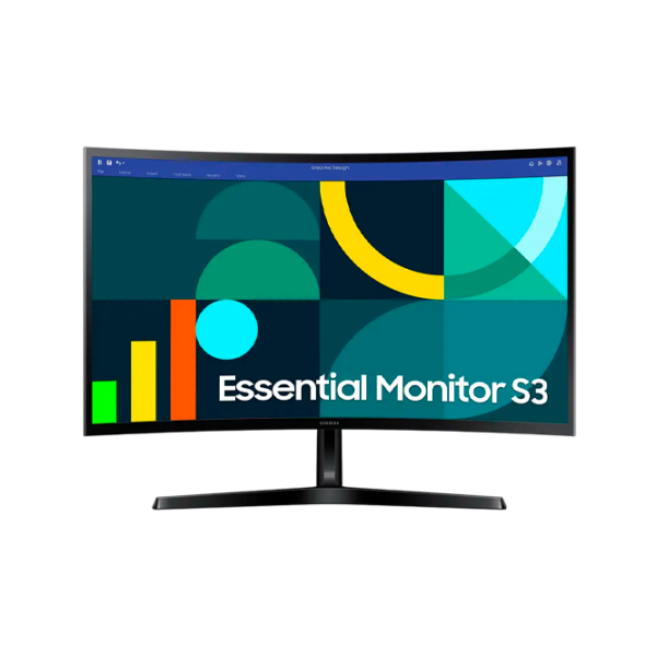 Монитор Samsung Essential S27D366G Черный 27" Full HD VA WLED photo 1