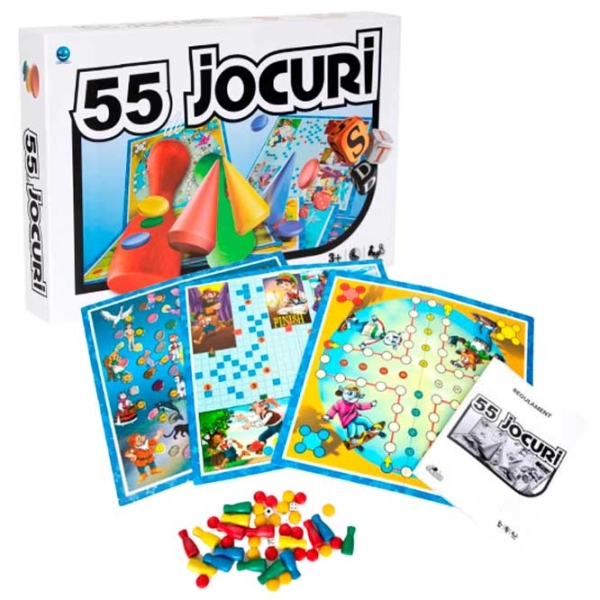 Joc de masă Mideer 55 in 1 Dezvoltare, 3+ photo 2