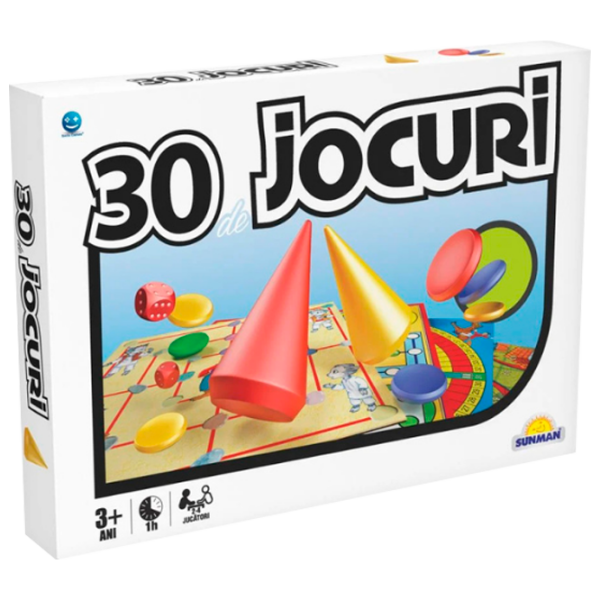 Joc de masă Sunman 30 de Jocuri оntr-unul singur Dezvoltare, 3+