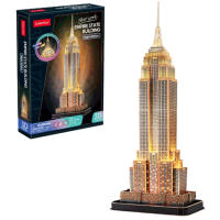 Puzzle CubicFun EMPIRE STATE BUILDING (L539h) Количество деталей: 37, Рекомендуемый возраст: 