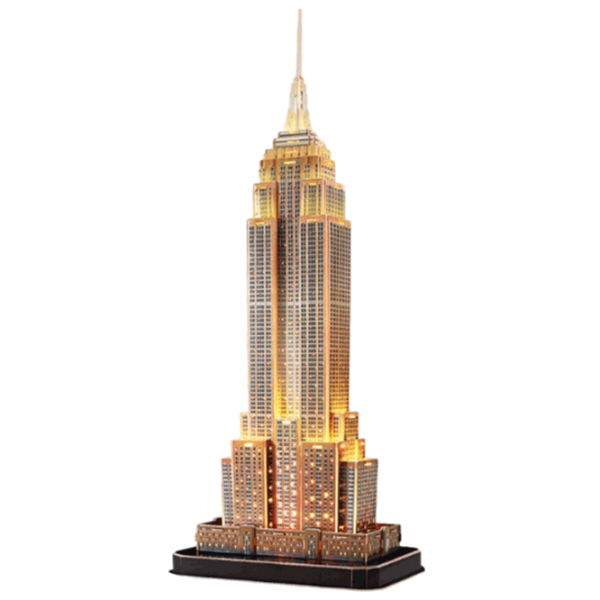 Puzzle CubicFun EMPIRE STATE BUILDING (L539h) Numărul de piese: 37, Vârsta recomandată:  photo 2