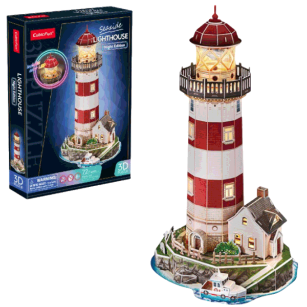 Puzzle CubicFun Farul (L540h) Numărul de piese: 72, Vârsta recomandată:  photo 1