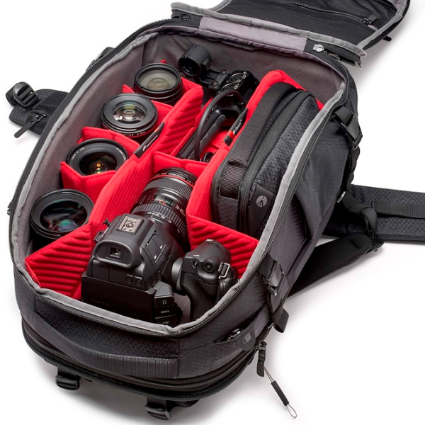 Rucsac pentru aparat foto Manfrotto PL Flexiloader L Black Nailon photo 13