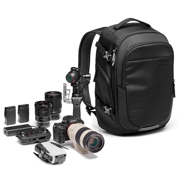 Rucsac pentru aparat foto Manfrotto Advanced3 camera Gear Black Poliester photo 3