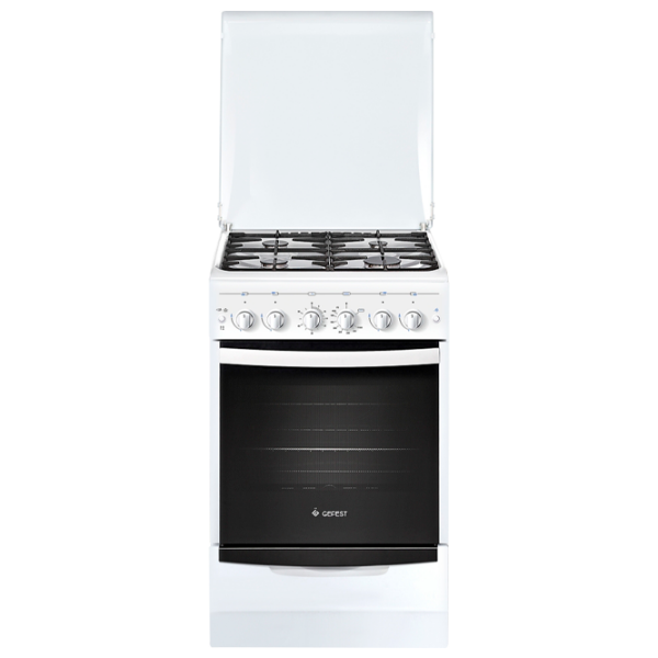 Aragaz Gefest 5101-02 White Tipul plitei: Pe gaz, 55 l, Tipul cuptorului: Electric photo 1