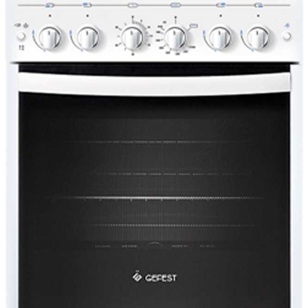 Aragaz Gefest 5101-02 White Tipul plitei: Pe gaz, 55 l, Tipul cuptorului: Electric photo 3