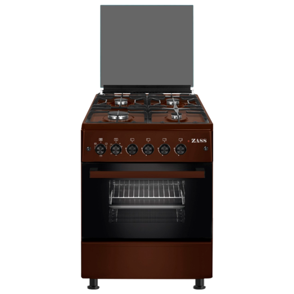 Aragaz Zanetti Z60 EBR Fonta FFD Brown Tipul plitei: Pe gaz, , Tipul cuptorului: Electric photo 1