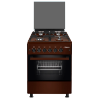 Плита Zanetti Z60 EBR Fonta FFD Коричневый Тип плиты: Газовая, , Тип духовки: Электрическая