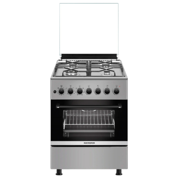 Плита Electroplus EP6060 EIX Fonta Нержавеющая сталь Тип плиты: Газовая, 55 л, Тип духовки: Электрическая photo 1