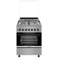 Плита Electroplus EP6060 EIX Fonta Нержавеющая сталь Тип плиты: Газовая, 55 л, Тип духовки: Электрическая