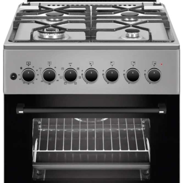 Плита Electroplus EP6060 EIX Fonta Нержавеющая сталь Тип плиты: Газовая, 55 л, Тип духовки: Электрическая photo 2