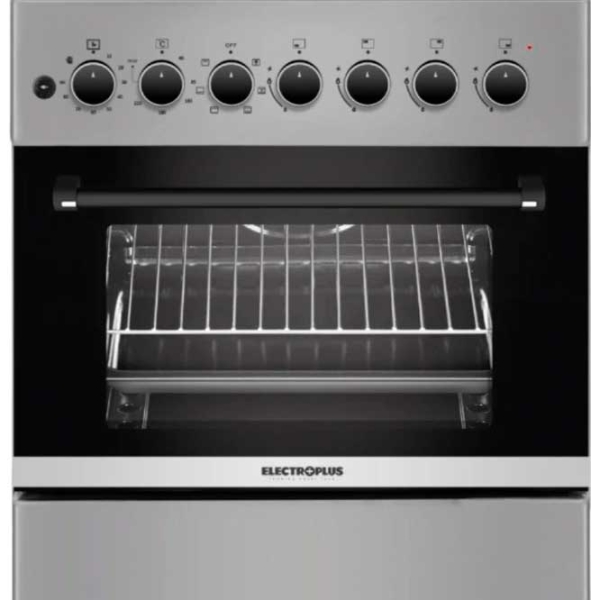 Плита Electroplus EP6060 EIX Fonta Нержавеющая сталь Тип плиты: Газовая, 55 л, Тип духовки: Электрическая photo 3