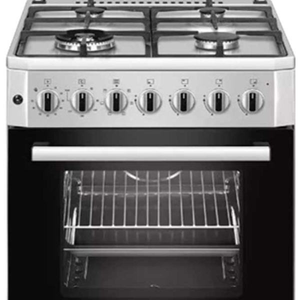Aragaz Zanetti Z60 EIX Fonta FFD Inox Tipul plitei: Pe gaz, 61 l, Tipul cuptorului: Electric photo 2