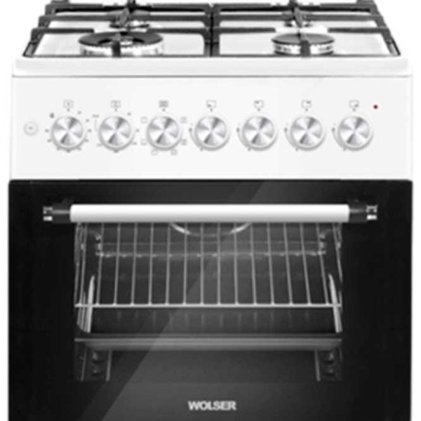 Aragaz Wolser WL-F 60602 White TURBO FFD White Tipul plitei: Pe gaz, , Tipul cuptorului: Electric photo 3