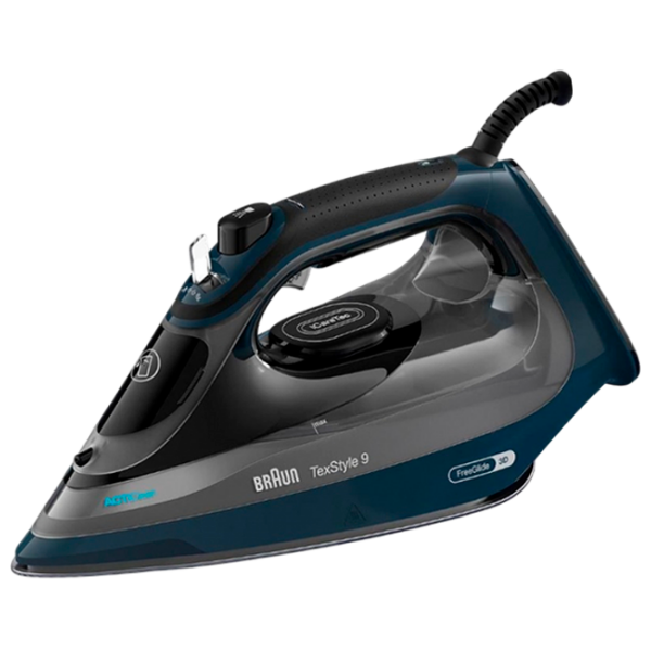 Утюг Braun SI9682DB Тёмно синий 3200 Вт, 60 г/мин, 0.33 л, Алюминий photo 1