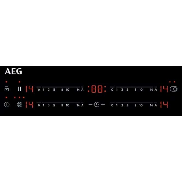 Plită încorporabilă electrică AEG HK654070FB Black Vitroceramică, 7100 W, Hi-light photo 7