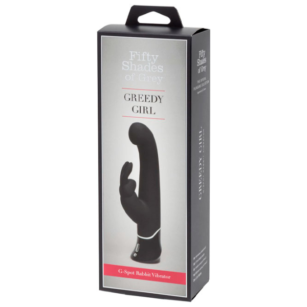 Вибратор You2Toys Fifty Shades of Grey Greedy Girl G-Spot Rabbit Черный  photo 2