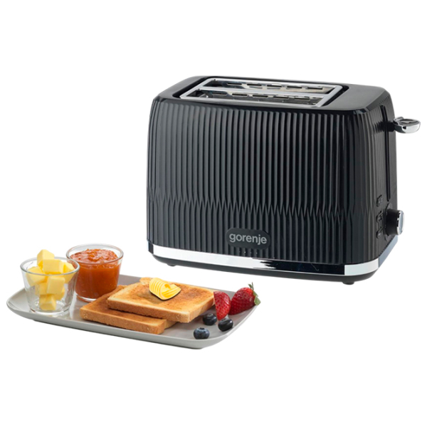 Toster Gorenje T850DPB Black 850 W, Numărul de grade de prăjire: 7 photo 5