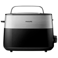 Toster Philips HD2517/90 Black 830 W, Numărul de grade de prăjire: 8