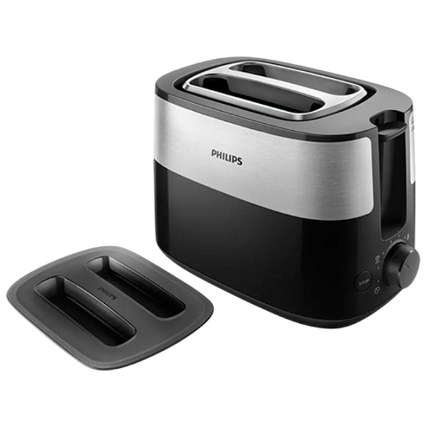 Toster Philips HD2517/90 Black 830 W, Numărul de grade de prăjire: 8 photo 2