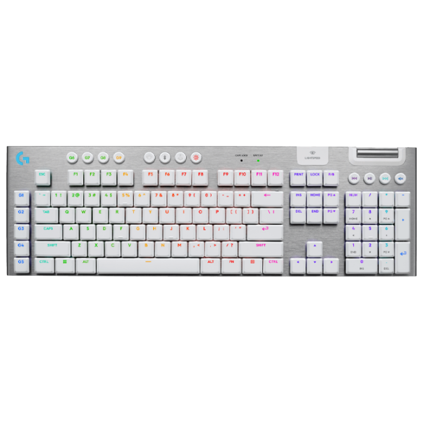 Клавиатура Logitech G915 X Wireless Белый Игровой, Беспроводные photo 1