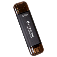Unități de stocare externe SSD Transcend ESD310C 128 GB Black 