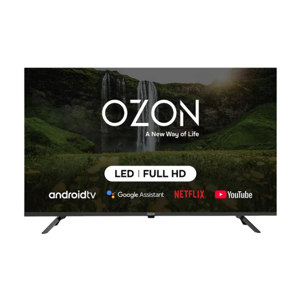 Телевизор Ozon H40S7000R Smart TV Full HD Черный 40" | LED | Full HD photo 1