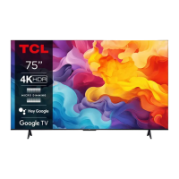 Телевизор TCL 75V6B Smart TV 4K Черный 75" | LED | 4K