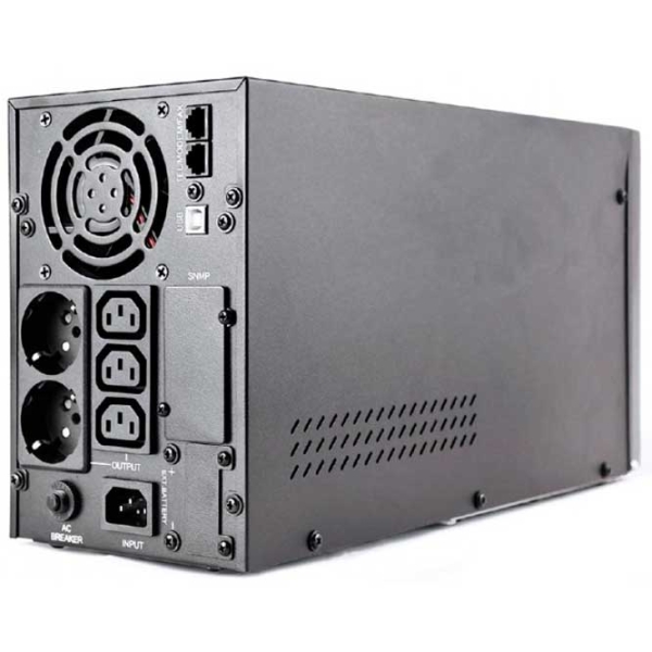 ИБП Gembird EG-UPS-PS2000-02 (1600 / 2000) Черный  photo 3