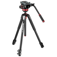 Trepied Manfrotto MVK502055XPRO3 Black Pe podea