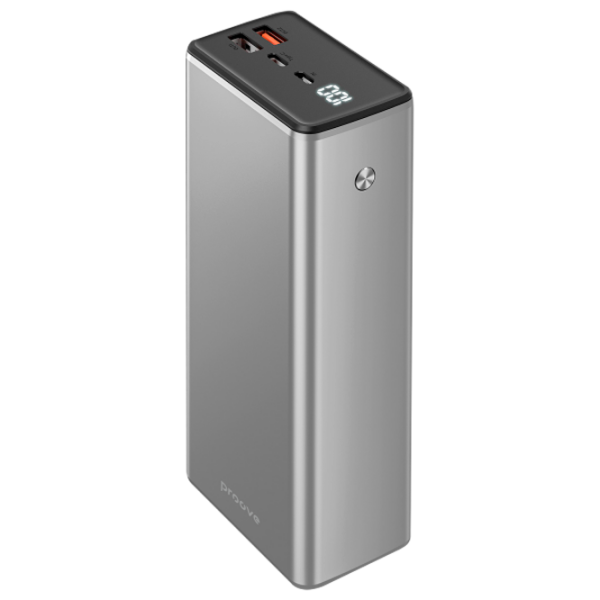Power Bank 30000 мАч Proove Metalskin (65 Вт) Серый  photo 1
