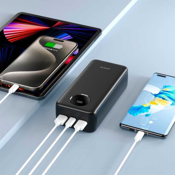 Power Bank 30000 мАч Proove Illuminator SE (22.5 Вт) Черный  photo 5