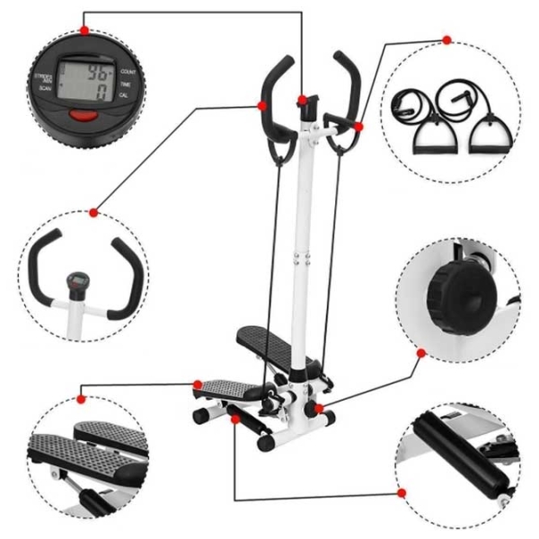 Stepper FitTronic S160M White 100 kg photo 5