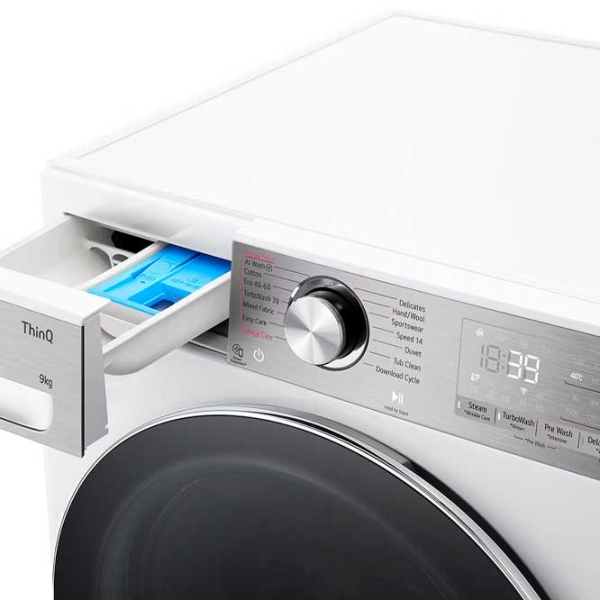 Стиральная машина LG F4WR909P3W Белый 9 кг, 1400 об/мин, A photo 4