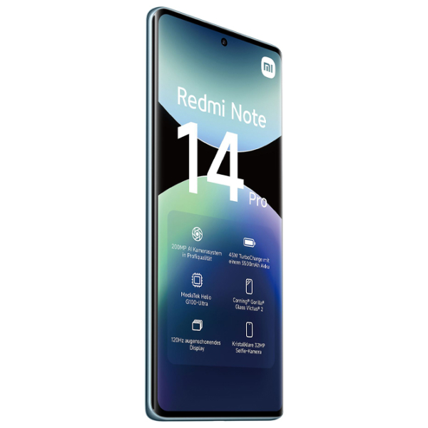 Xiaomi Redmi Note 14 Pro 4G 256 ГБ Синий Ocean 6.67" | 200 МП | 8 ГБ | Dual SIM photo 4