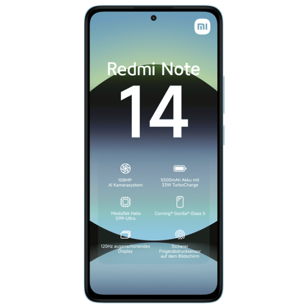 Xiaomi Redmi Note 14 4G 256 ГБ Синий Ocean 6.67" | 108 Мп | 8 ГБ | Dual SIM photo 2